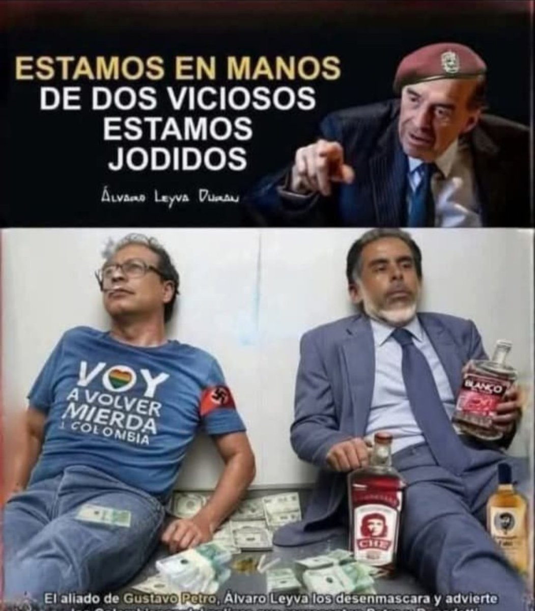<a href="/linamariagarri1/">Lina Maria Garrido</a> Mi querida Lima. UD le ha sobrevivido a las milicias y columnas de las Farc y ELN, no le tenga miedo a un degenerado drogadicto como el hampon del Bebedetti que ya no Le queda nombre que defender, UD es hoy una figura nacional por su temple y estoicismo absolutamente brutal