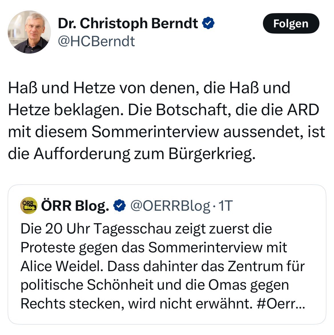 JuliusBetschka's tweet image. Wirklich komisch, dass der Verfassungsschutz sich diese Leute so genau anschaut.
