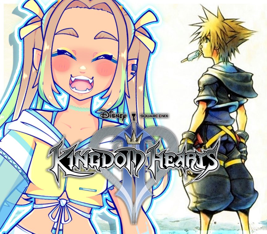 codename3cho's tweet image. 🔴GOING LIVE!🔴
It’s Mickey Mouse Monday™️, so it’s time to get up on the hydra’s back in Kingdom Hearts 2!