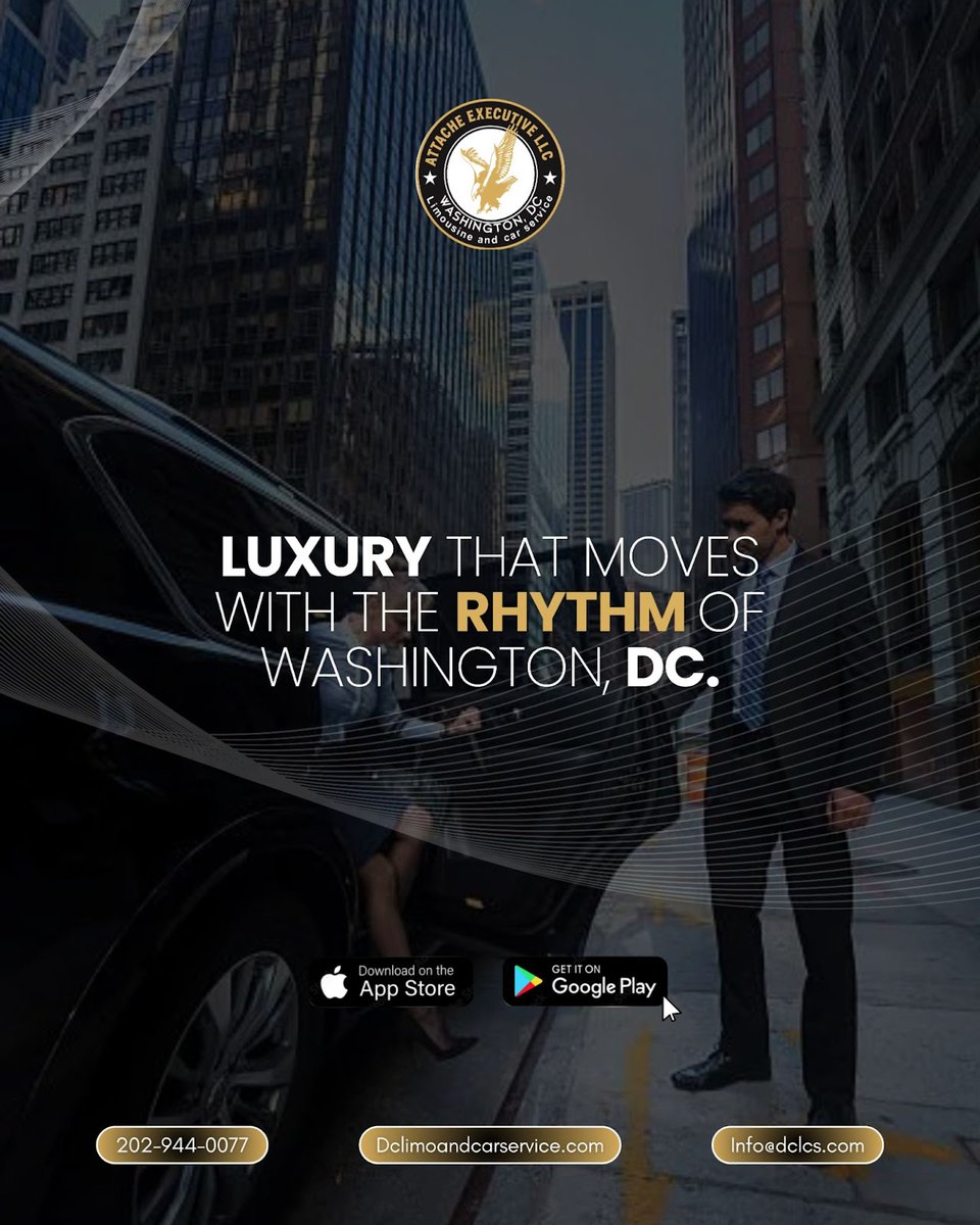 DClimocarservic's tweet image. Why walk the city when you can cruise it in style?

From the Capitol to Georgetown, we’ll drive while you take in the views.

Black car comfort. No crowds. No maps. Just you, the city, and your ride.
.
📲 Book your DC experience today
📞 202-944-0077
.
#dclimo #exploredc #limo