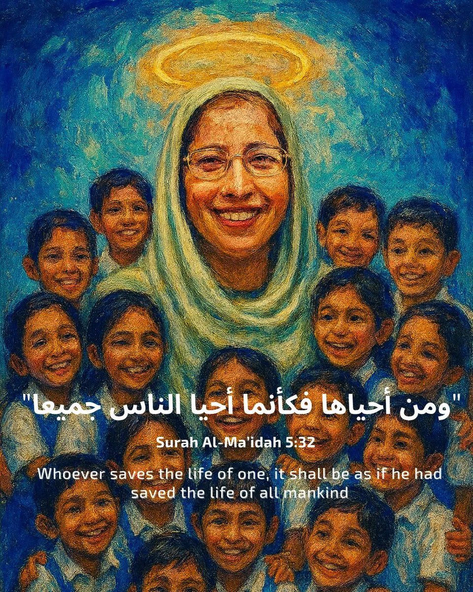 Banz8mm's tweet photo. Teacher Mahreen Chowdhury, 42, gave her life shielding 20+ students from Uttara plane crash flames. A nation salutes her courage. #bangladesh #planecrash https://t.co/KM65M9KwPt