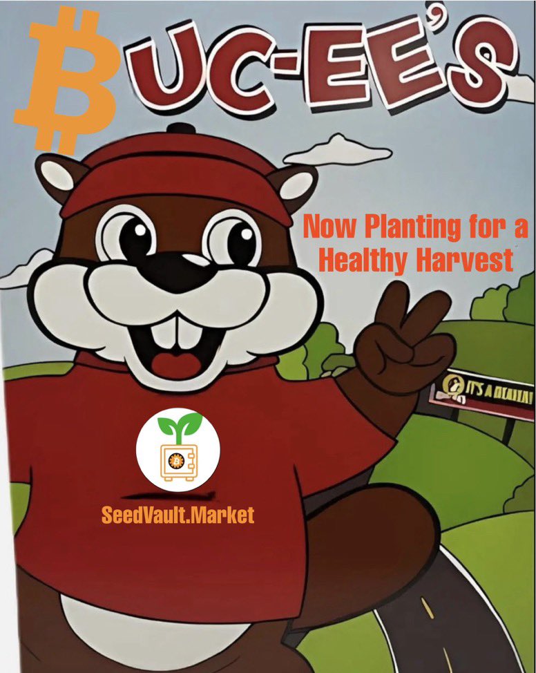 SeedVault.Market (@seedvaultmarket) on Twitter photo <a href="/bucees/">Buc-ee's Beaver</a> we’re sending in our samples tomorrow fren. Hopefully together we can help a nation rediscover their sovereignty. 🧡 <a href="/bucees/">Buc-ee's Beaver</a> we’re sending in our samples tomorrow fren. Hopefully together we can help a nation rediscover their sovereignty. 🧡