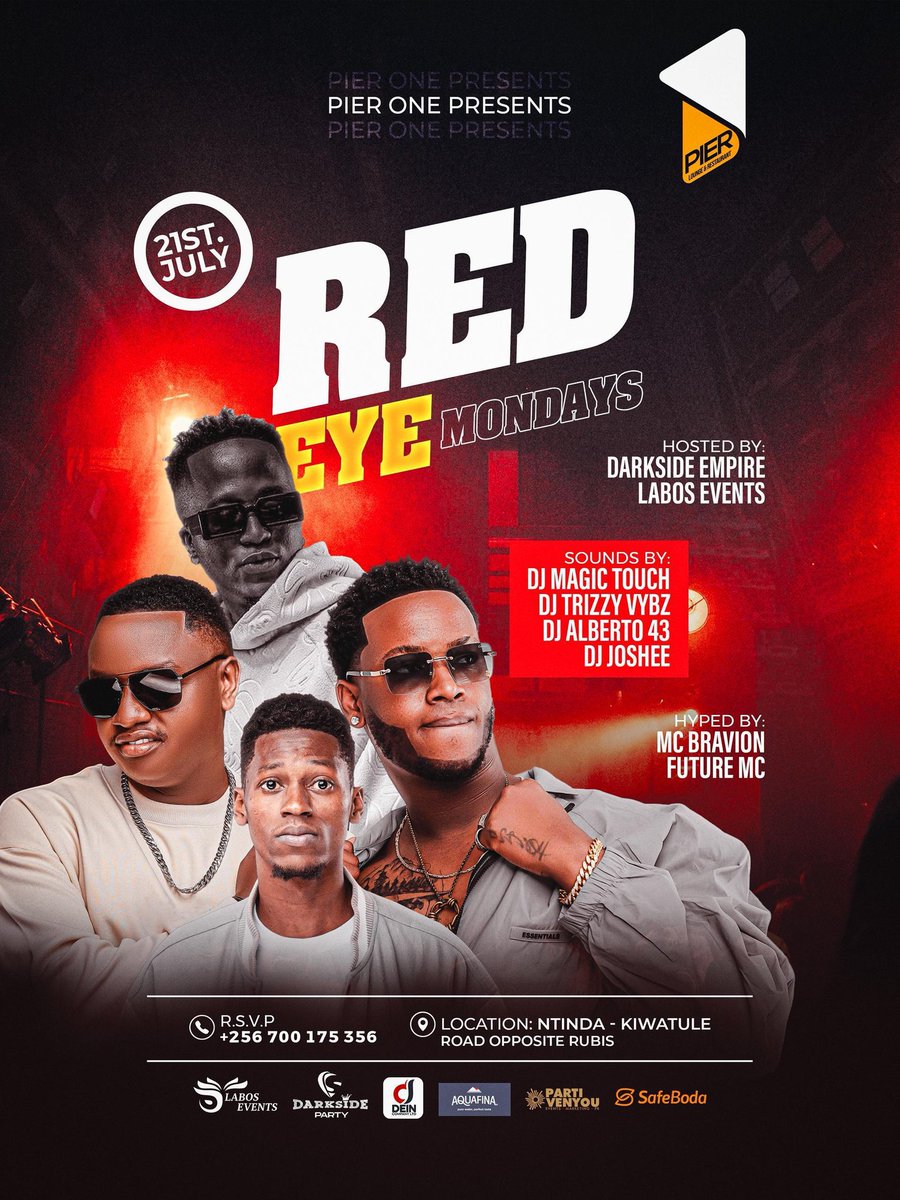 djtrizzyvybz's tweet image. It’s not just a Monday... it’s #RedEyeMondays
Join me at @PierOneLounge as we flip the script with heat on the decks 🚨🎵
Let's set the week off with buzzing vibes
#DjTrizzyVybz||#RedEyeMonday