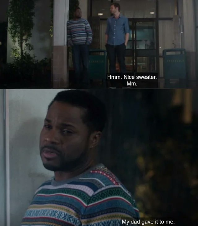 One of the best jokes from Community was when Malcolm-Jamal Warner guest-starred and dropped a Cosby Sweater reference

RIP. Just awful tragedy.