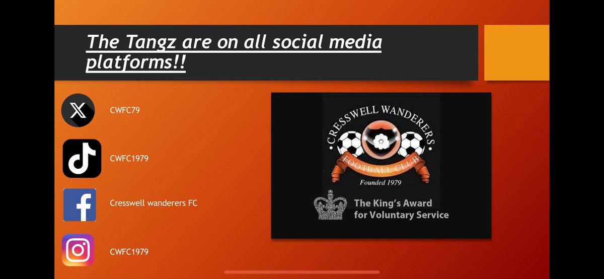 Cresswell Wanderers Football Club tweet media