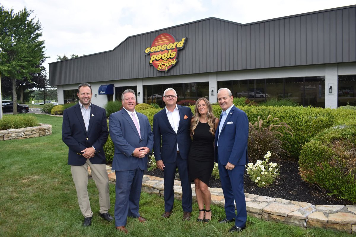 MCCoyCountyExec's tweet image. For over 50 years, Concord Pools and Spas has established itself as the premier pool installer in the area. Today I presented the owner, Jon Foshee, with a proclamation to celebrate their induction into the New York State Historic Business Preservation Registry. I want to thank…