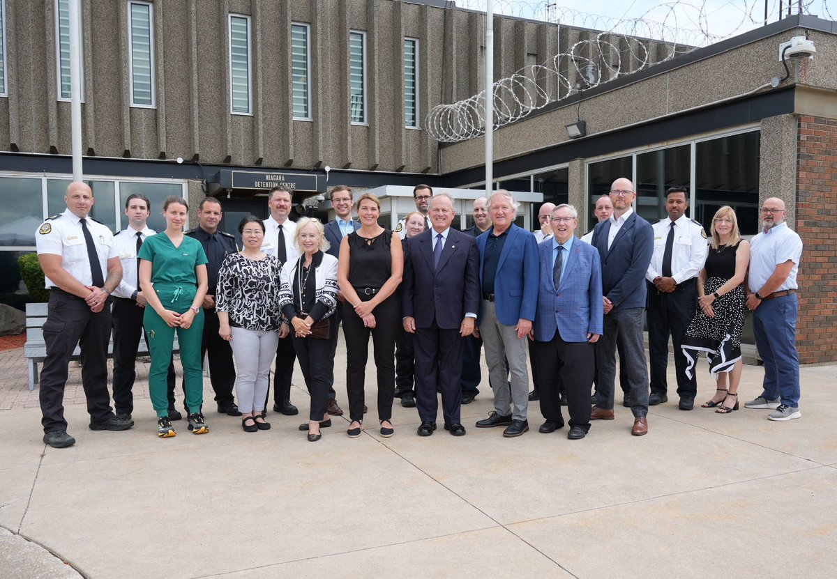 TeamKerzner's tweet image. ICYMI: On Thursday I announced a $180M+ investment to increase correctional capacity the Niagara Detention Centre, the Cecil Facer Youth Centre in Sudbury and the Vanier Centre for Women in Milton.
 
This announcement marked yet another step taken by our government to bring over…