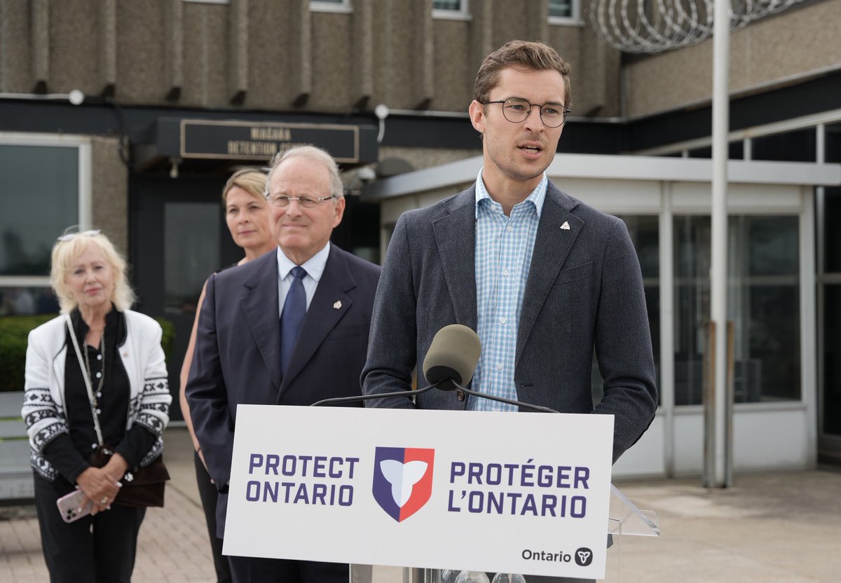 TeamKerzner's tweet image. ICYMI: On Thursday I announced a $180M+ investment to increase correctional capacity the Niagara Detention Centre, the Cecil Facer Youth Centre in Sudbury and the Vanier Centre for Women in Milton.
 
This announcement marked yet another step taken by our government to bring over…