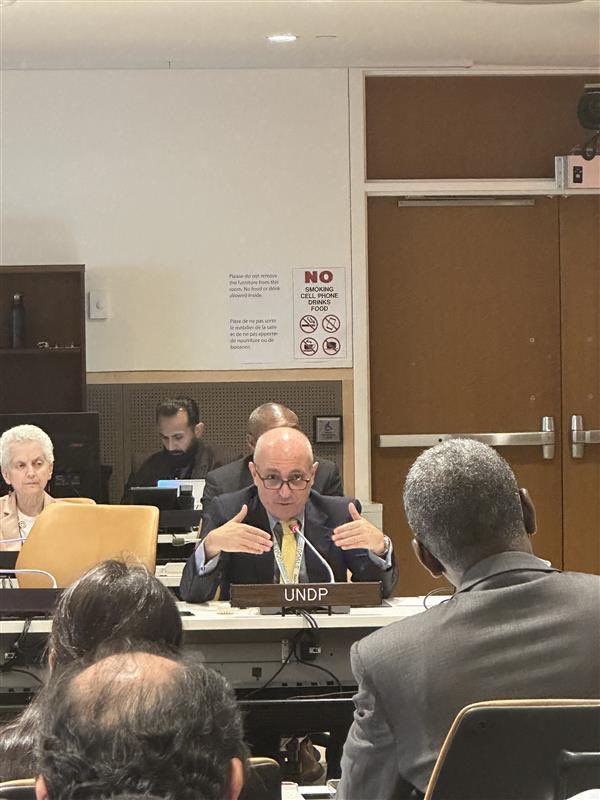 marcosathias's tweet image. Climate action is not just about averting environmental disaster - it is about unlocking economic transformation, innovation, & human development.
At the #HLPF event by #G77+🇨🇳 & @UNOSSC, I re-emphasized #NDCs' importance & the Global South’s role in shaping the climate agenda.