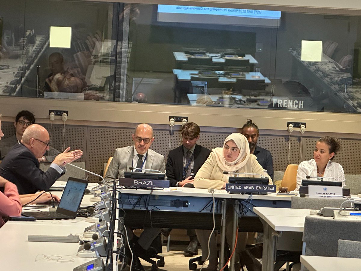 marcosathias's tweet image. Climate action is not just about averting environmental disaster - it is about unlocking economic transformation, innovation, & human development.
At the #HLPF event by #G77+🇨🇳 & @UNOSSC, I re-emphasized #NDCs' importance & the Global South’s role in shaping the climate agenda.