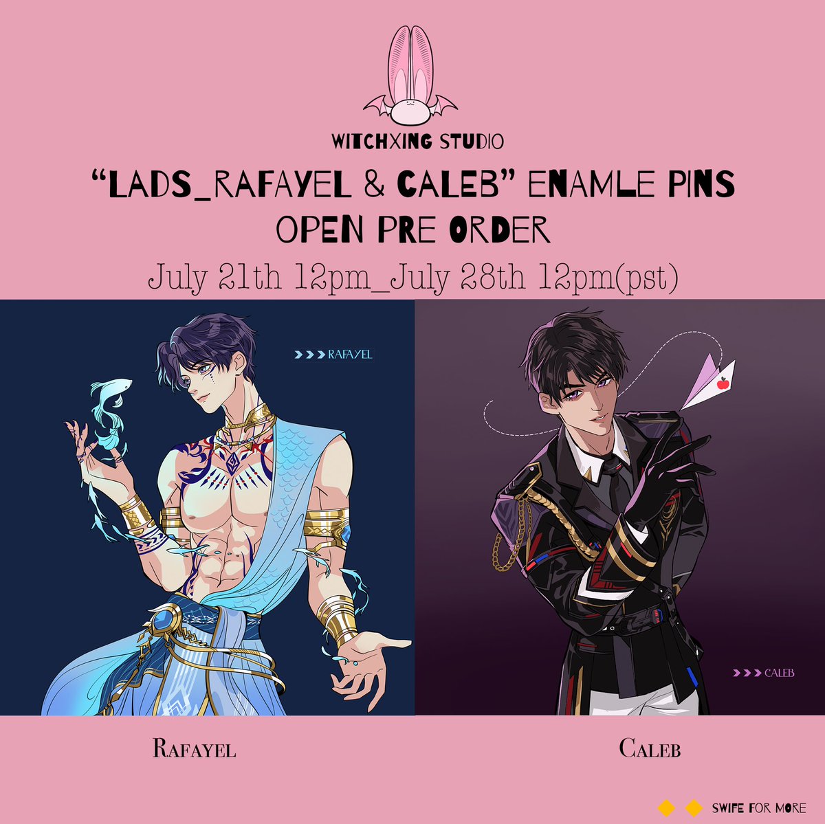 WitchXingStudio's tweet image. 🌟Pre sale🌟 LaDs Pre order is available now!
Link in bio.