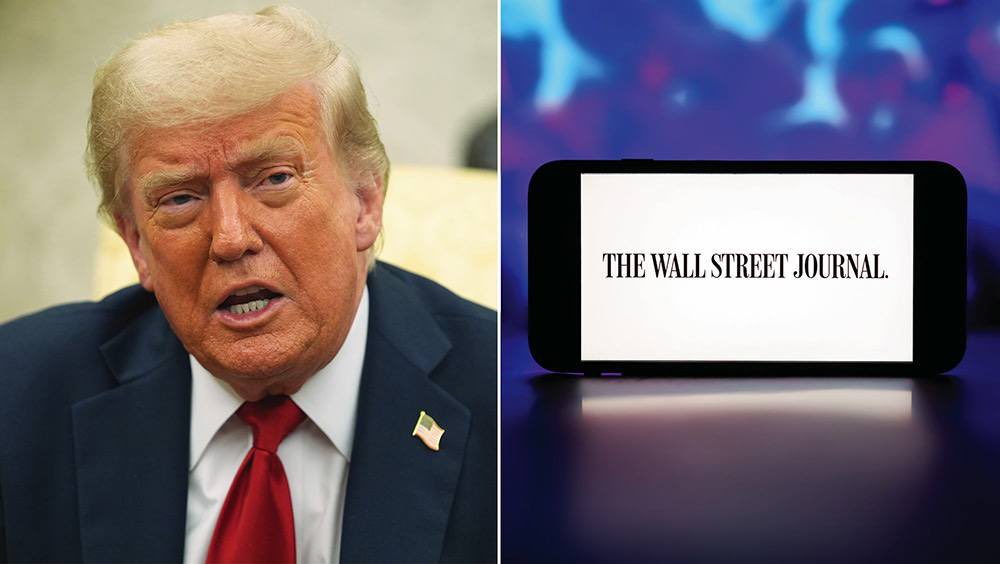 RedWave_Press's tweet image. BREAKING — The White House is removing The Wall Street Journal from the press pool covering President Donald Trump’s visit to Scotland after they published the Epstein article, White House Press Secretary Karoline Leavitt told Politico.
Leavitt: “As the appeals court confirmed,…