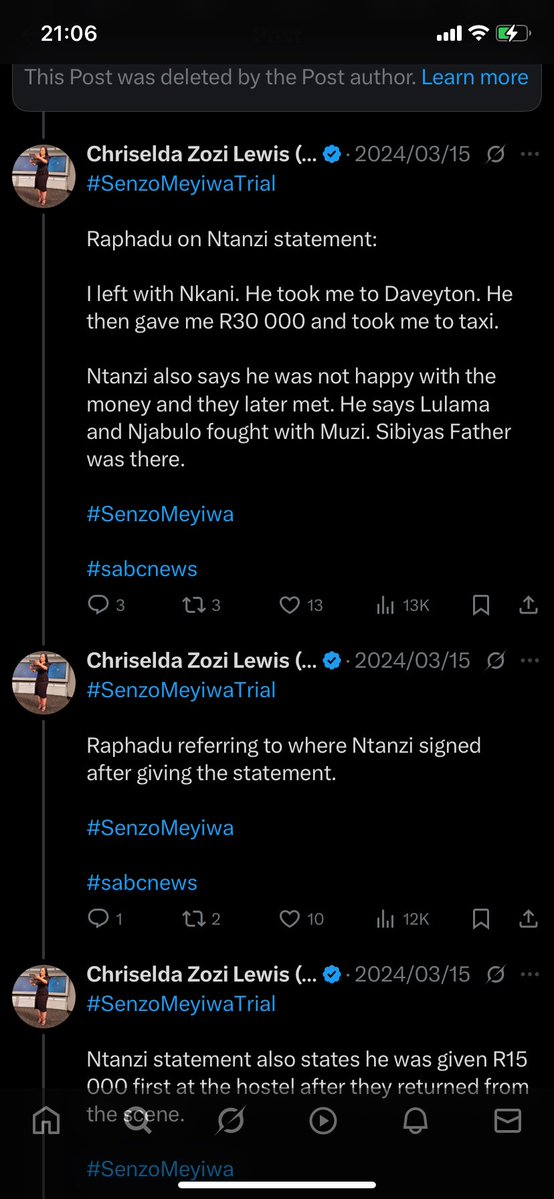 Bhele__'s tweet image. The defence failed the accused kweza confessions….. who fought with who kanti in the homeland. In Raphadu confessions ngo Sibiya in Absolom Zungu ziNtanzi brothers? #SenzoMeyiwaTrial