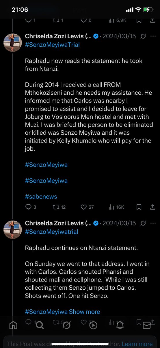 Bhele__'s tweet image. The defence failed the accused kweza confessions….. who fought with who kanti in the homeland. In Raphadu confessions ngo Sibiya in Absolom Zungu ziNtanzi brothers? #SenzoMeyiwaTrial