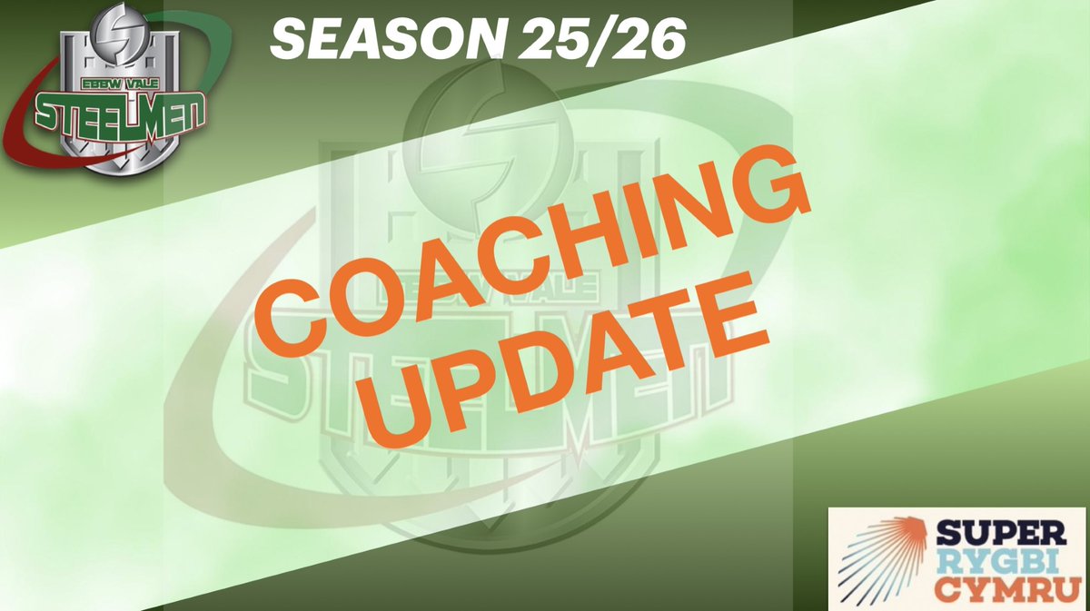 Ebbw Vale Rugby (@evrfc) on Twitter photo The Steelmen are delighted to announce their coaching setup for 2025/26
Click here for more details: evrfc.co.uk/coaching-setup…
#feelthesteel
<a href="/AllWalesSport/">All Wales Sport</a> <a href="/SuperRygbiCymru/">Super Rygbi Cymru</a> <a href="/TheSRCPodcast/">The SRC Podcast</a> The Steelmen are delighted to announce their coaching setup for 2025/26
Click here for more details: evrfc.co.uk/coaching-setup…
#feelthesteel
<a href="/AllWalesSport/">All Wales Sport</a> <a href="/SuperRygbiCymru/">Super Rygbi Cymru</a> <a href="/TheSRCPodcast/">The SRC Podcast</a>