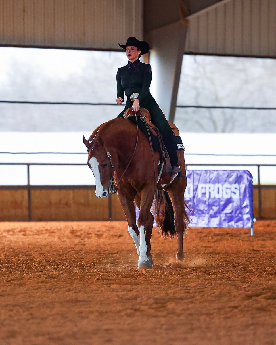 TCUWEquestrian's tweet image. Shoutout Peyton 🤩
