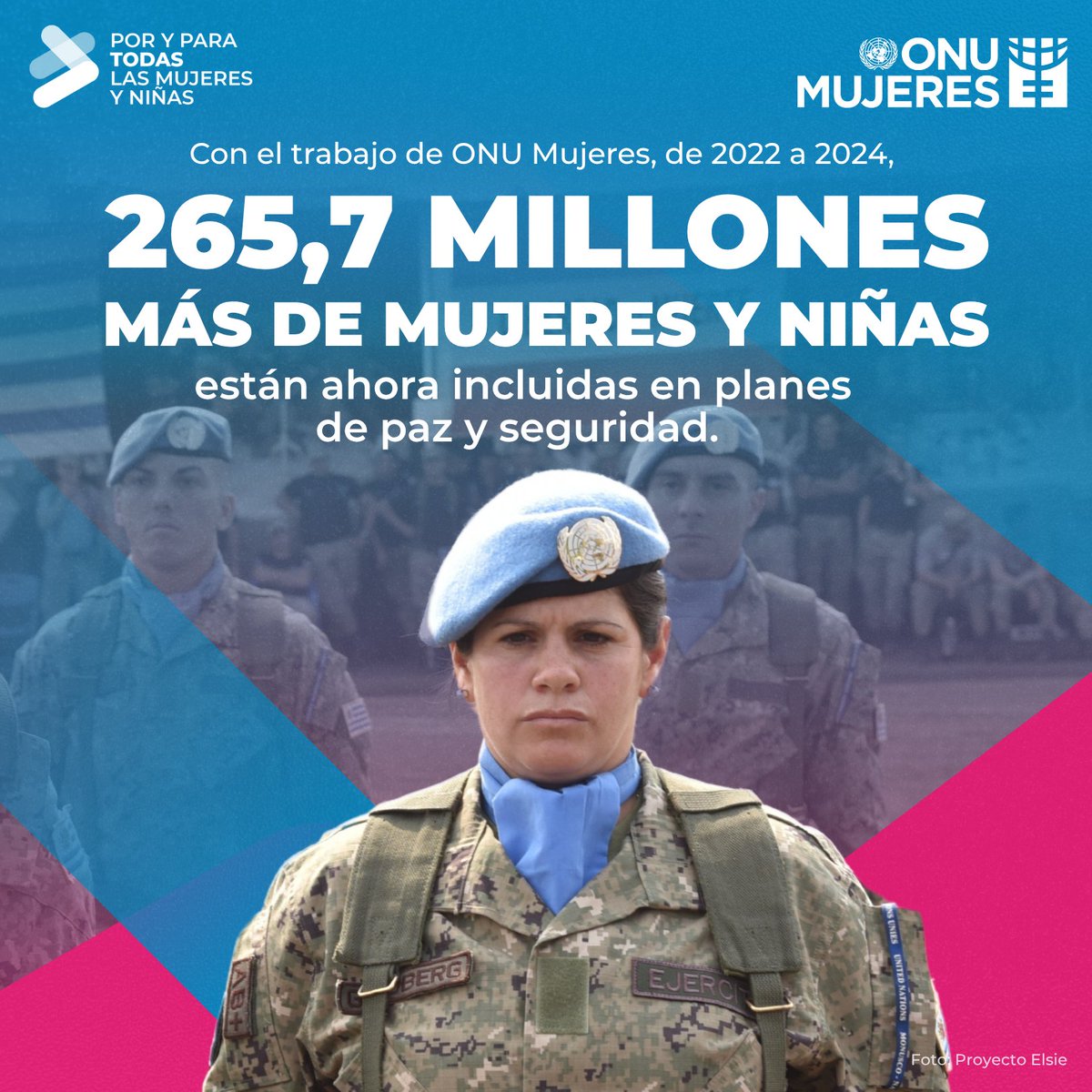 Cuando las mujeres lideran, la paz se sostiene.​

No vemos víctimas; vemos sobrevivientes, agentes de cambio y la base para una paz duradera. Informe Anual 2024-2025: unwo.men/LCAK50WsQIn

#PorYParaTodas las mujeres y las niñas