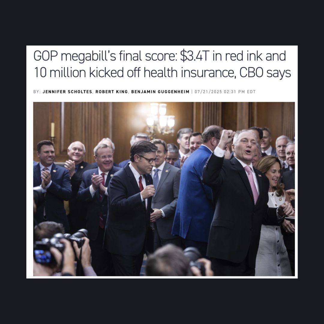 RepMikeLevin's tweet image. There you have it — Trump’s Big Ugly Bill will increase the deficit by $3.4 trillion over the next 10 years. This bill racks up debt and is completely irresponsible, coming from the so-called party of “fiscal responsibility.”