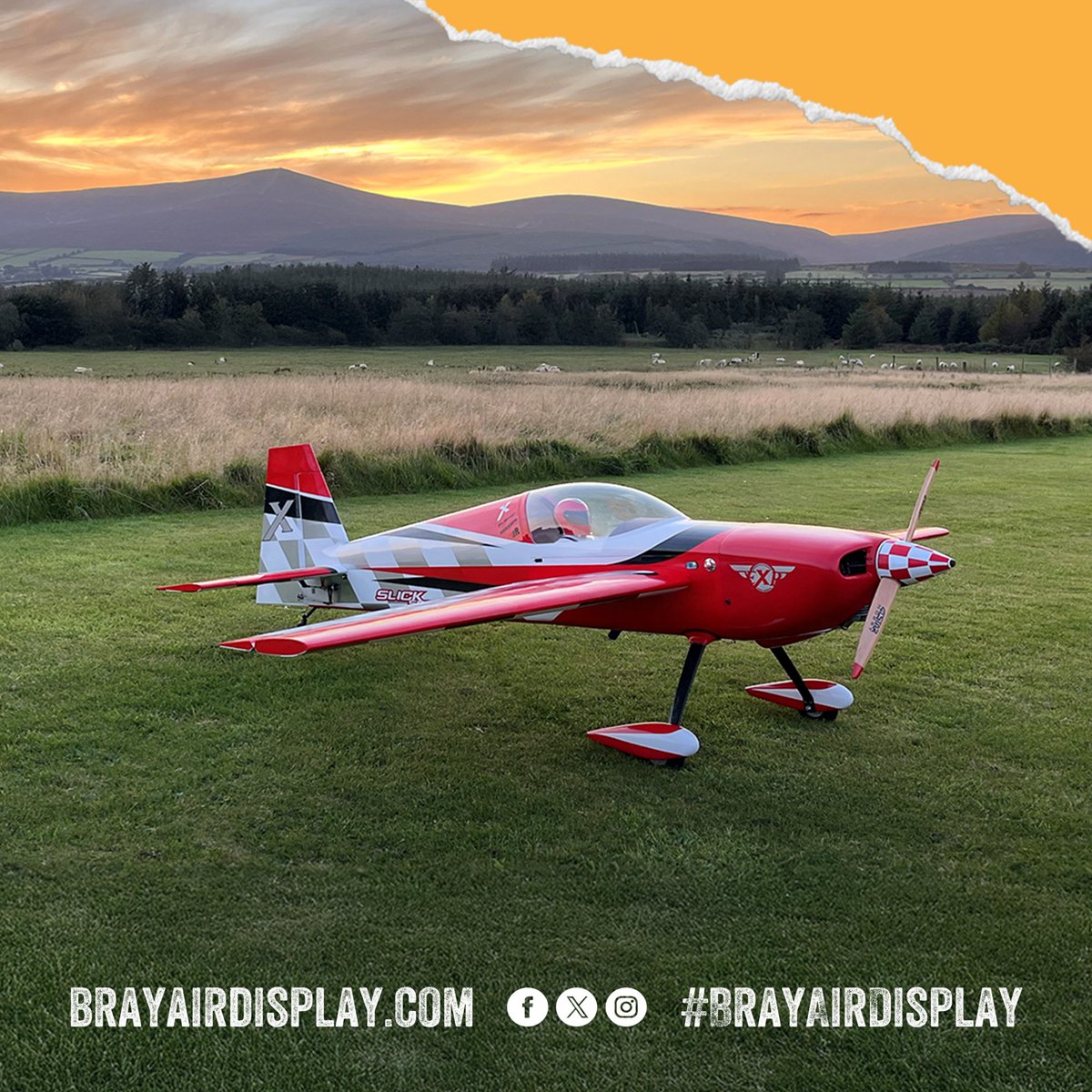 BrayAirShow's tweet image. MINIATURE MARVELS!
The Model Aeronautics Council of Ireland brings a stunning collection of model aircraft. See up close at the #BrayAirDisplay 2025!
📅 Sat, Aug 2
🎢 Ground Entertainment from 12
✈️ Airshow at 3
ℹ︎ ➜ brayairdisplay.com
#SummerInBray #BAD2025