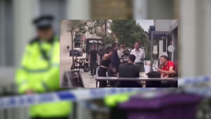AJCGlobal's tweet image. A group of Jewish-Israeli girls and an Israeli man were assaulted at a kosher café in London by a woman shouting “Free Palestine.”
This wasn’t a protest — it was an attack. An attack on Jews for who they are.
When slogans become a cover for violence, a line has been crossed.…