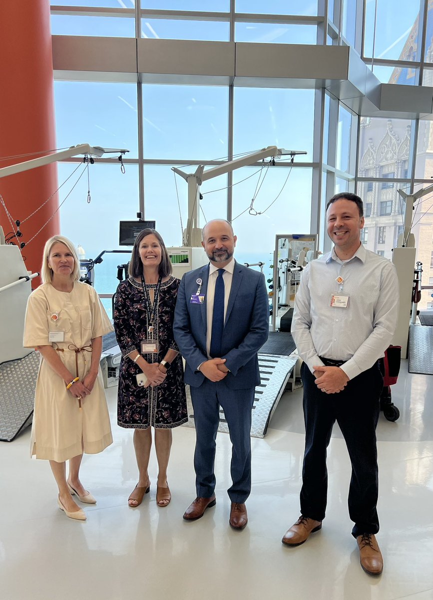 AliBaajMD's tweet image. Thank you to the wonderful team at @AbilityLab in Chicago - The best rehabilitation hospital in the U.S. - for the tour. Excited for our partnership in neuro rehab. @NeurosurgeryNM @NorthwesternMed