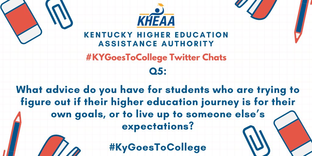 You all are bringing it this afternoon! Great conversation.  Next question, a little tougher! Is it for us or for everyone else? #KYGoesToCollege