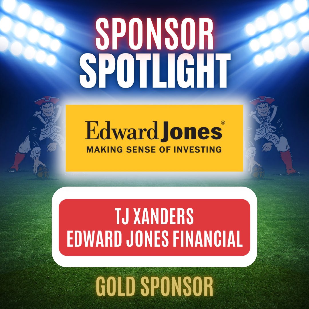 HHQBCLUB's tweet image. 🚨2025 Sponsor Spotlight🚨
👏2025 GOLD Sponsor👏
Thank you Edward Jones - Financial Advisor: T.J. Xanders for supporting the Patriot Football program in 2025!
Learn more about Edward Jones - Financial Advisor: T.J. Xanders at:
edwardjones.com/us-en/financia…
———————
🔥2025 SPONSOR…