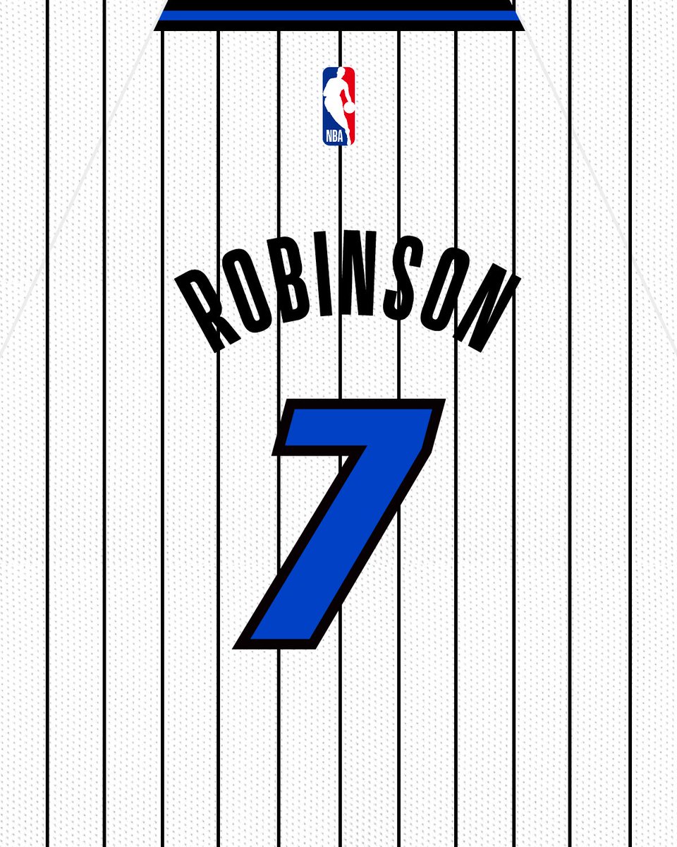 Orlando Robinson will wear #7 🪄