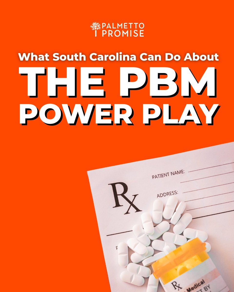 PalmettoPromise's tweet image. What are pharmacy benefit managers? What's the controversy? What role do the states & federal government play in protecting consumers from inflated drug prices? What changes are underway & can be amplified here and in other states?
Read our new report: palmettopromise.org/the-pbm-power-…