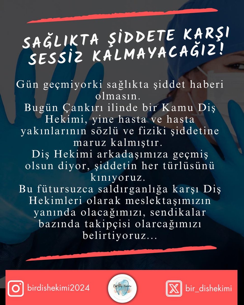 Sağlıkta şiddet terörizmine ne zaman dur diyeceksiniz? <a href="/saglikbakanligi/">T.C. Sağlık Bakanlığı</a> <a href="/drmemisoglu/">Prof. Dr. Kemal Memişoğlu</a>
