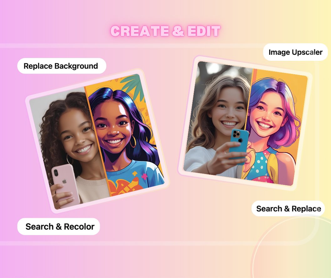GetBotAI's tweet image. Big news! 📷
GetBotAI just dropped 5 powerful new AI image tools! Transform your photos into stunning art with ease. Try it free!