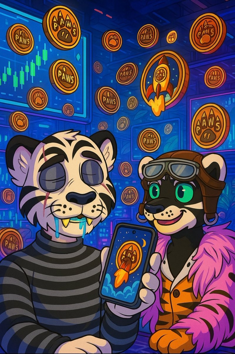$PAWS turns 1 month old today! 🥳

I think the bottom is in, and there's some bullish things <a href="/Mauii_MW/">Mauii</a> is cooking as usual. 👀

Congratulations $PAWS on 1 month! Many more to come and up from here! 🚀

Token ID: 0.0.9296439

Don't sleep on this. DYOR

#XRP #SOL #HBAR #Crypto