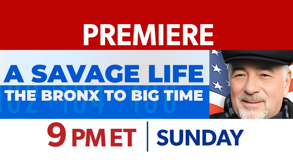 ASavageNation's tweet image. newsmaxtv.com/asavagelife
Watch “A Savage Life: The Bronx to Big Time”!
PREMIERE - 9pm ET Sunday, July 27th, 2025
Savage Life is an intimate, fast-moving portrait of Dr. Michael Savage — a Bronx-born son of immigrants who rose to become one of America’s most powerful and…