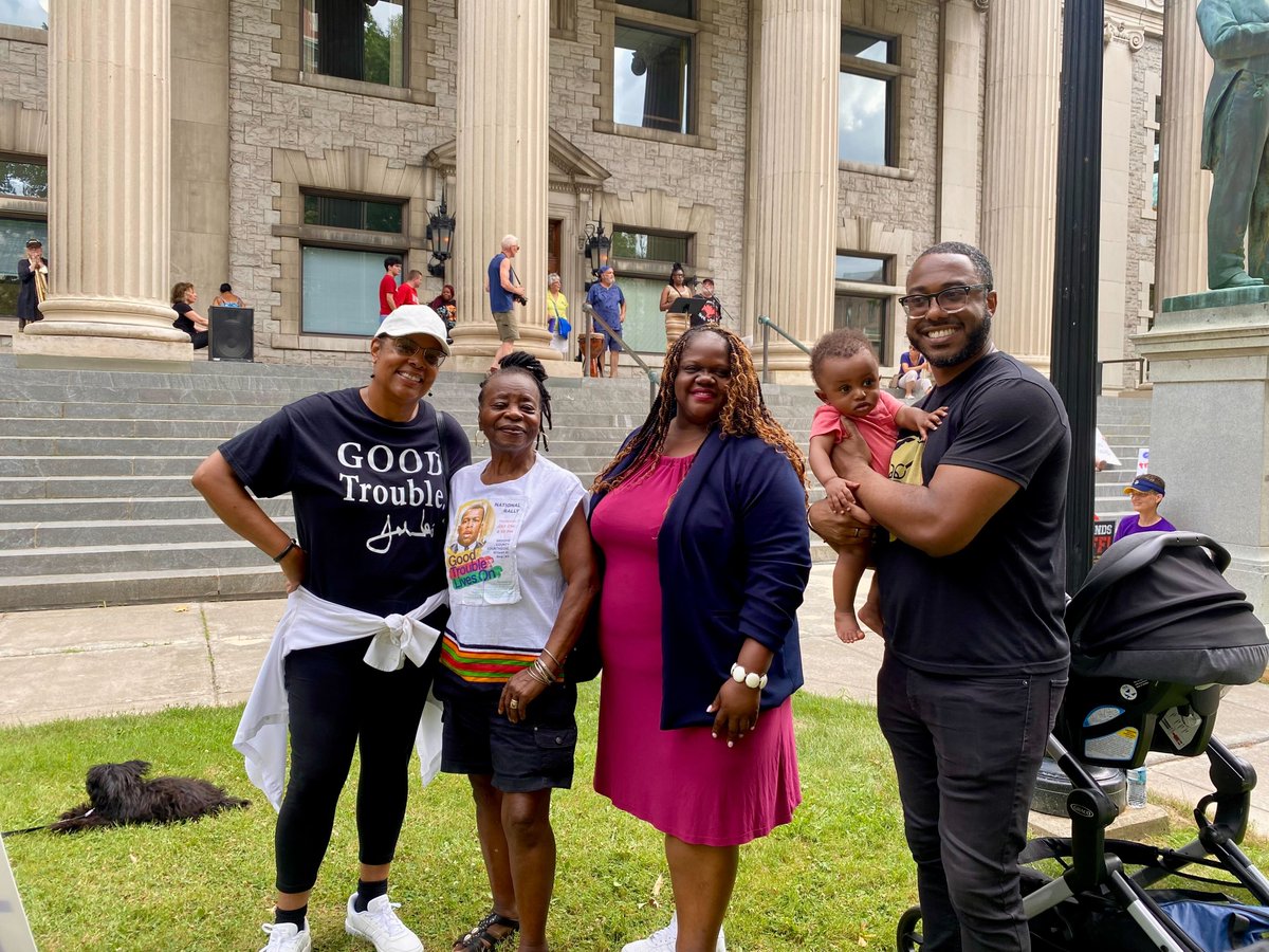 SenatorLeaWebb's tweet image. I had the honor of attending the Good Trouble Lives On rally in remembrance of Congressman John Lewis on the anniversary of his passing. Congressman Lewis taught us that getting into “good trouble” is essential to protecting and advancing our democracy.
