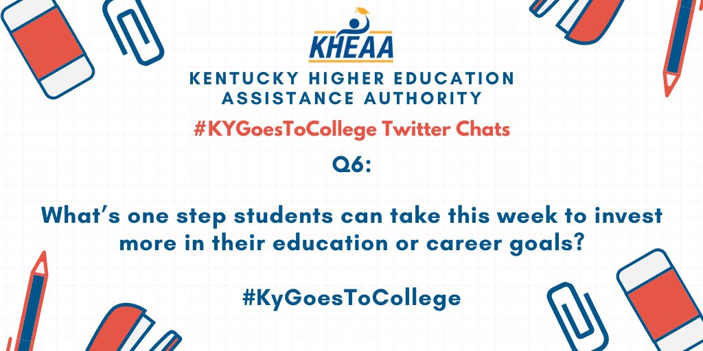 I have some amazing co-workers. I am going to them for advice from now on! What can students do today to help them invest in their future? #KYGoesToCollege