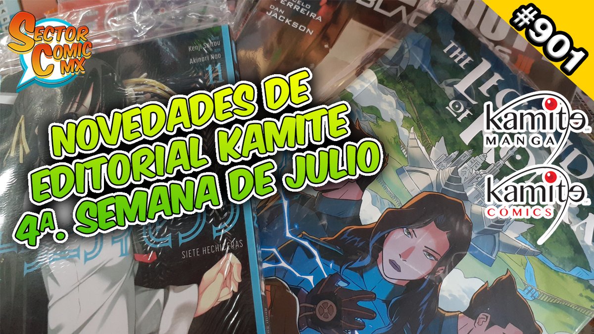 SectorComicMx's tweet image. Estos son los títulos de @Kamite5 para Kamite Cómics y Kamite Manga que ya circulan en puntos de venta habituales. Destaca un nuevo tomo de Korra. Chequen qué más llegó.
Vídeo: youtu.be/0NUv2EQr48w
#KamiteManga #KamiteCómics #EditorialKamite #Cómics #Manga #México