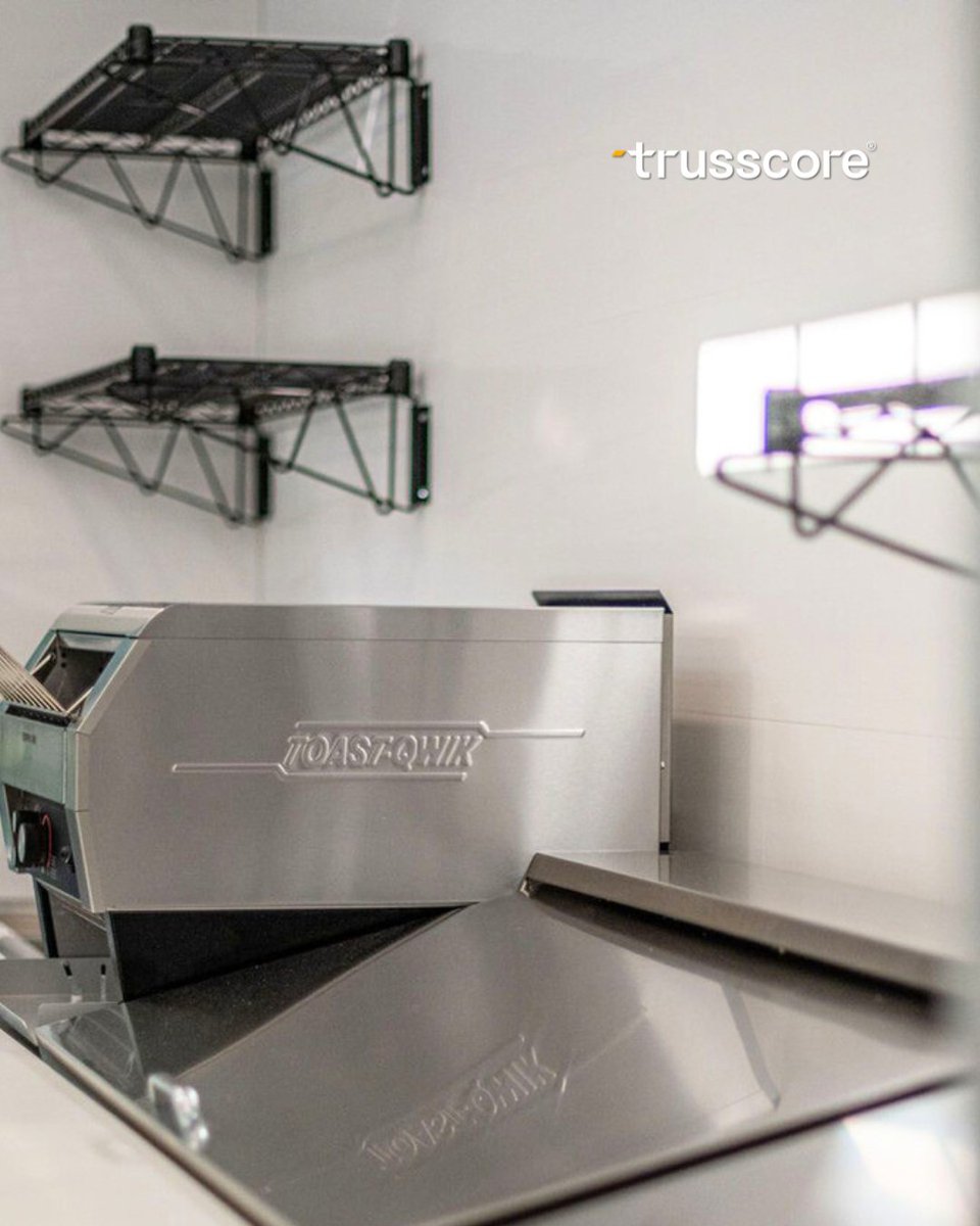 Not every kitchen hides behind a swinging door...

When your customers see everything, your walls and ceiling need to look great — and perform even better. That’s why Call Your Mother Deli food truck was built with <a href="/trusscore/">Trusscore</a> Wall&amp;CeilingBoard.

🔗 bit.ly/4f4om6U