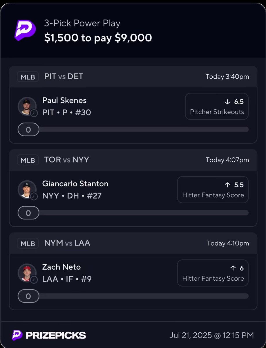 SugaSeanMMA's tweet image. New picks for today fellas @PrizePicks