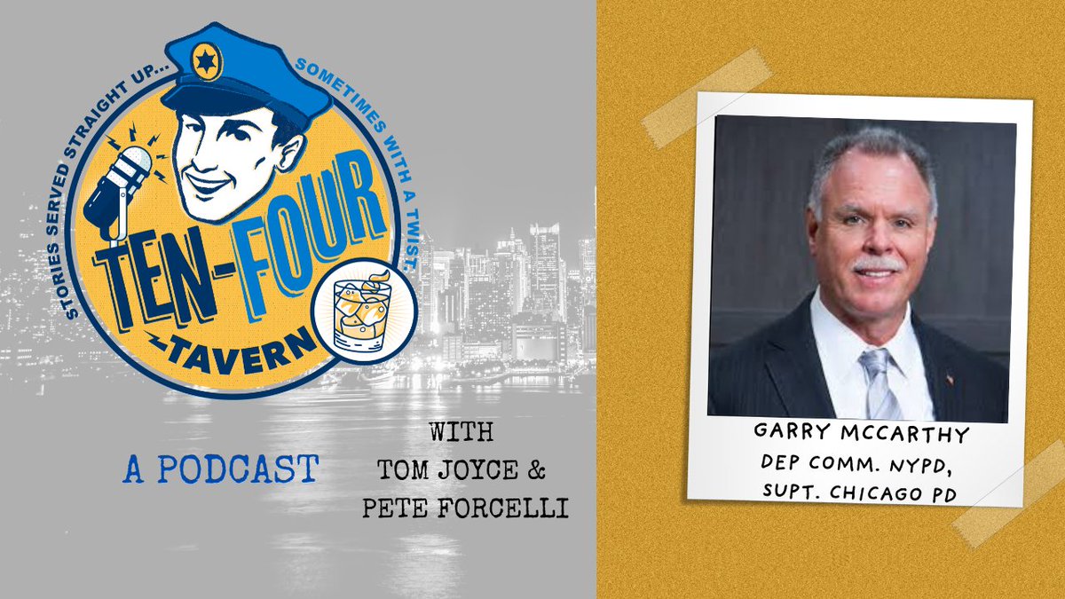 tenfourtavern's tweet image. 🚨 TOMORROW NIGHT on #TenFourTavern 🚨
7:05 PM ET | Tues July 22 | #TFT
From the Bronx during the crack wars to the CompStat war room — Garry McCarthy saw it all.
#NYPD Deputy Commissioner of Operations. Chicago Police Superintendent. Newark PD Director.
We dive deep into:
🔹…