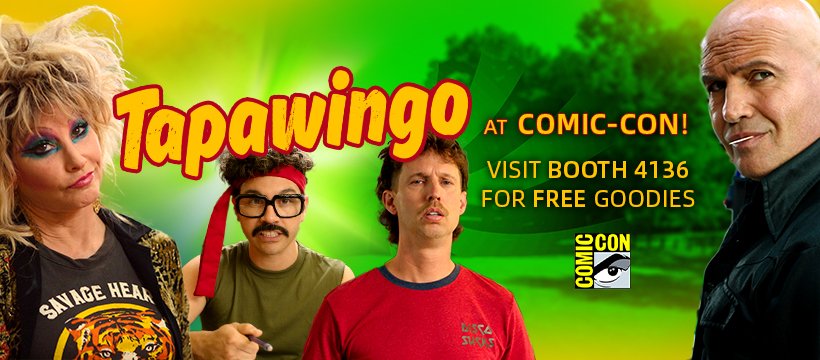 Visit booth 4136 at Comic-Con (July 23 -27)!
🎁 Get your FREE goodies before it's too late :)