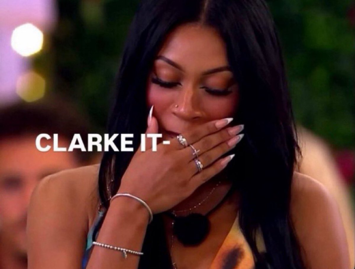 bobbicoulda's tweet image. Huda using the term clarke it