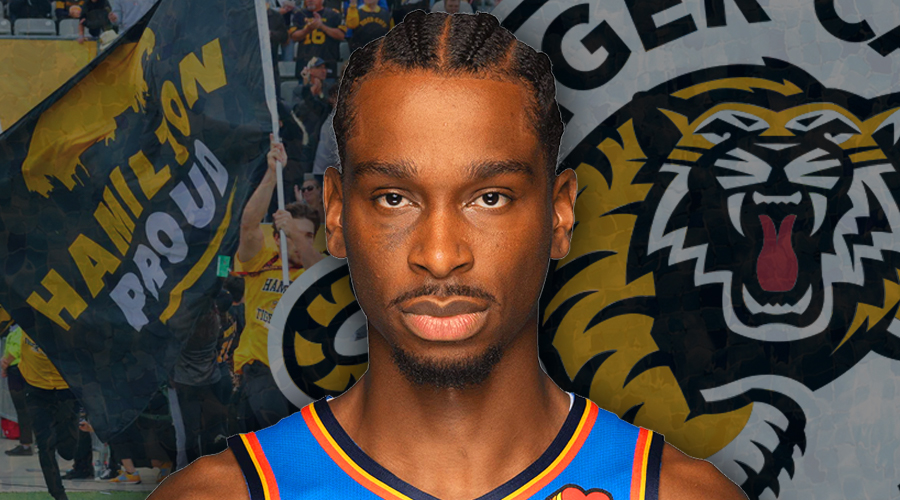 3DownNation's tweet image. NBA MVP, champion Shai Gilgeous-Alexander to be honoured at Hamilton Tiger-Cats game
3downnation.com/2025/07/21/nba…
#Ticats #HamONT #Hamilton #CFL #Thunder #NBA