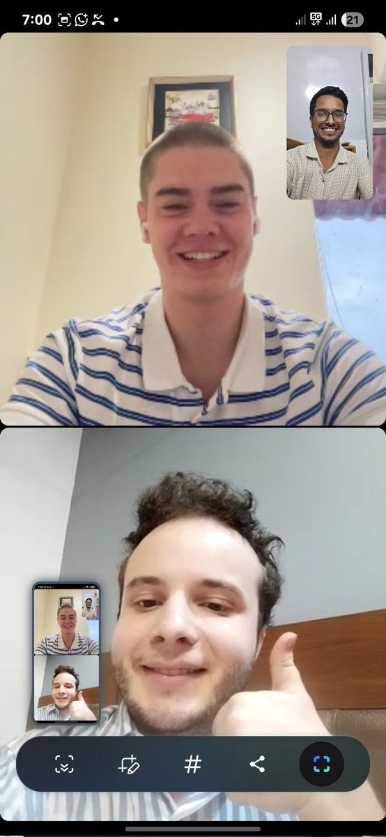 gullyclasses's tweet image. Today Abdul Munaf, Founder & Director meeting with Julian from Germany & Mattia from Italy, Green Leaders 💚 of Gully Classes Foundation.
#GullyClassesFoundation #Education #GreenLeader #gcf4environment #greeneducation #Germany #italy