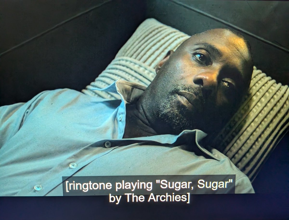 ArchieComics's tweet image. We love that Idris Elba's ringtone is The Archies' "Sugar Sugar" in Amazon Prime's new movie #HeadsofState!