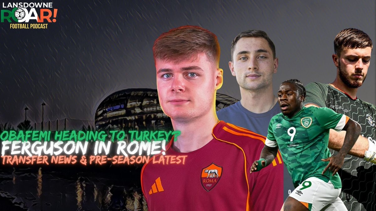 LRoar_Pod's tweet image. 🎙️We’re LIVE tonight at 21:30!
🇮🇹 - Ferguson arrives in Rome
🇹🇷 - Obafemi moving to Turkey?
👀 - Transfer Rumours & Round-up
Catch it on Facebook, YouTube and Twitter!
🎥Watch here: youtube.com/live/0cVNbOaWM…