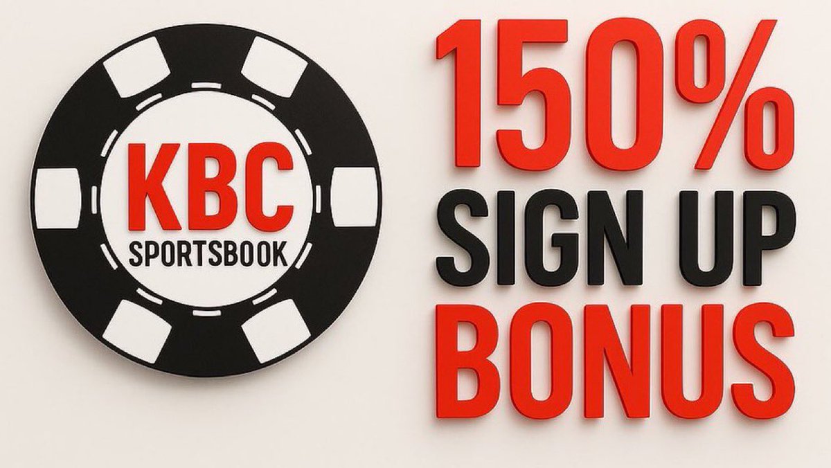 KbcSportsbook's tweet image. 150% Sign up Bonus ✅
100% Reload Bonus ✅
25% NO Rollover ✅
Check out our site here KbcSportsbook.com
Venmo, PayPal, Zelle, Cash app, Crypto
DM us to Get Your Login Today 📥
