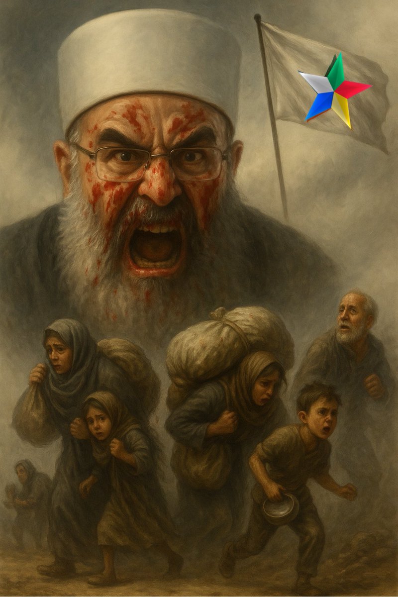 Hamza465172's tweet image. حاصرهم، ثم أحرق وقتل وهجّر، ومارس شتّى صنوف الإجرام بذريعة حماية الطائفة.
تستر خلف شعارات كاذبة، فقتل باسمها، وشرّد باسمها، وأحرق الأبرياء تحت رايتها.
إنه حكمت الهجري، الزعيم الروحي لطائفة الدروز، وسفّاحها المُتخفّي برداء القداسة.