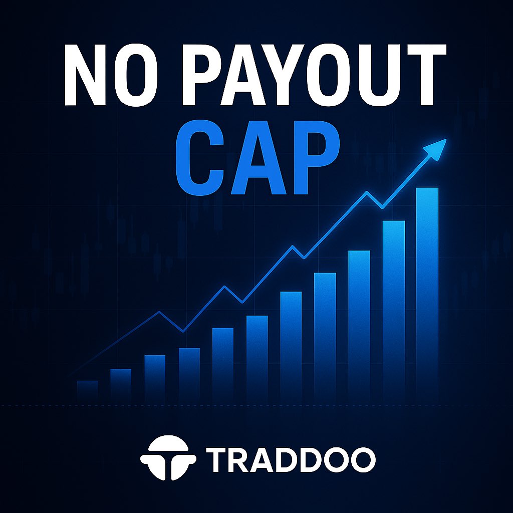 Why trade with a firm that limits your upside… 

Getting funded should be the same opportunity as the live markets.

Trade at Traddoo