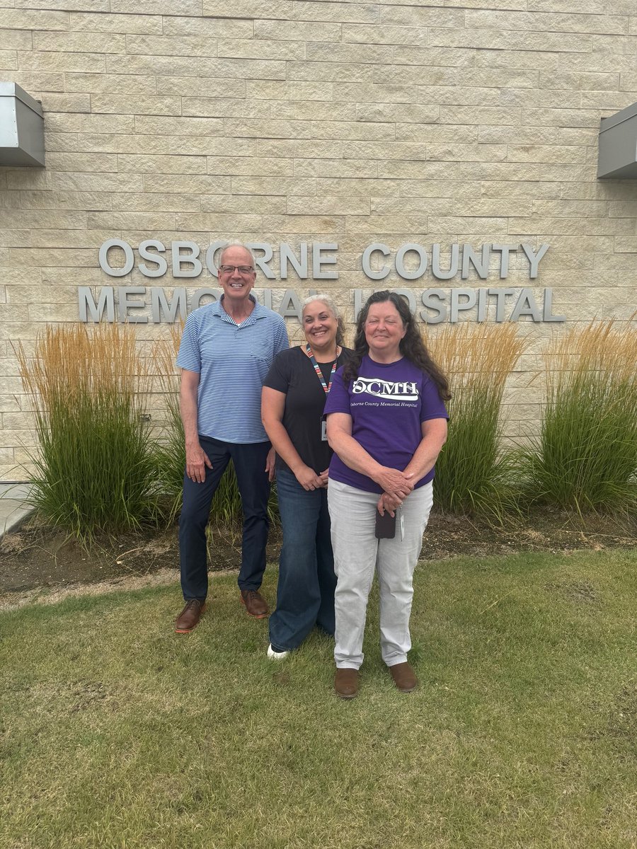 JerryMoran's tweet image. Before returning to Washington, D.C., I visited three KS hospitals – Osborne County Memorial Hospital, Lincoln County Hospital & AdventHealth in Lenexa – to hear from staff about the great work they are doing to provide quality health care to their communities. We discussed the…