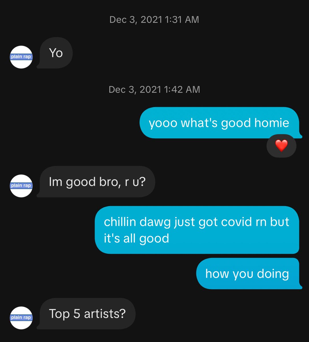 dreadxscott's tweet image. still the funniest interaction i've had with someone in this music stuff 😭